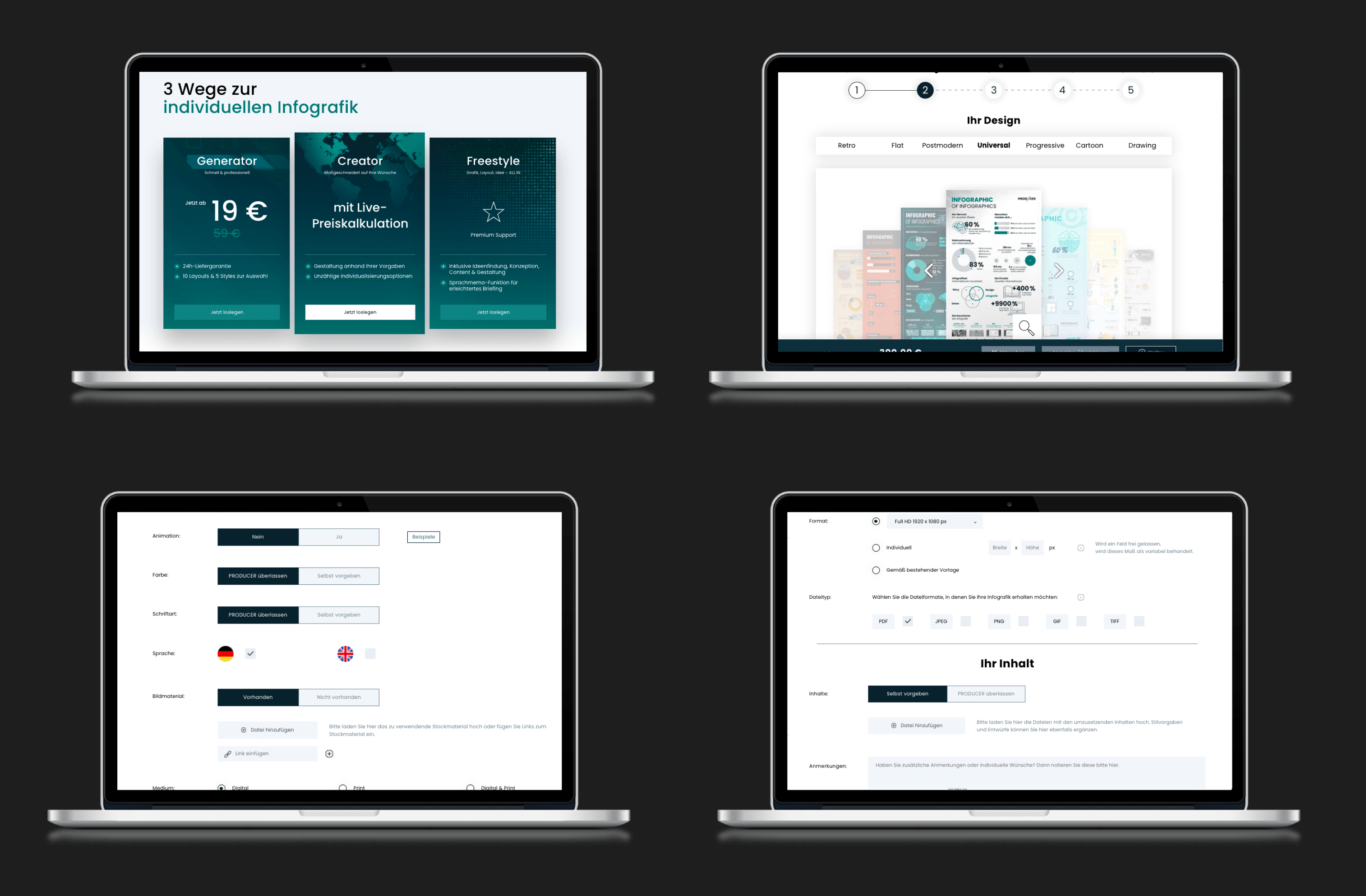 configurator mockup